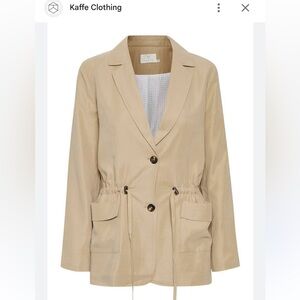 Kaffe Tan Blazer